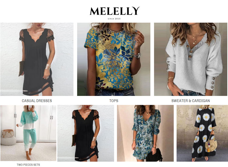 melelly women clothing